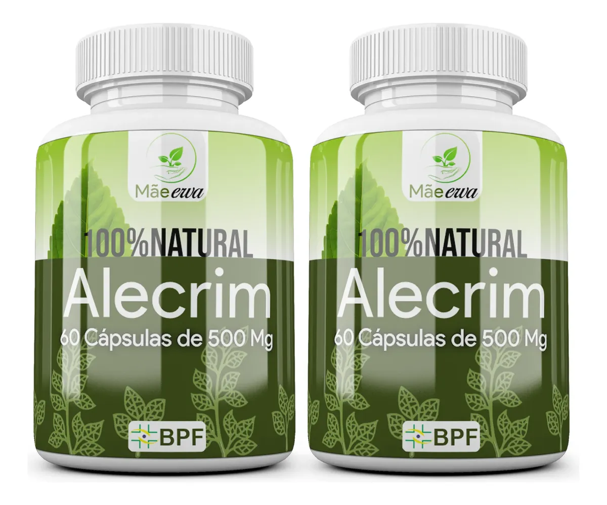Kit 2 Frascos - Alecrim MãeErva 500mg